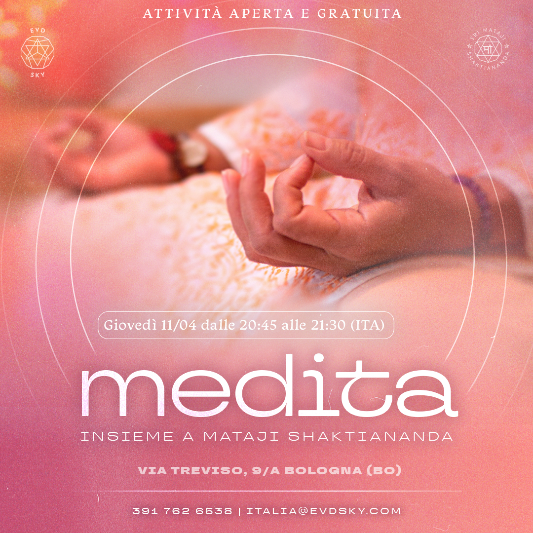 "Meditazione con Shaktiananda Ma" a Bologna
